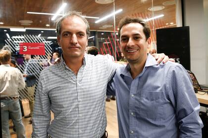 Arturo Simone de RDA y Martín Ferrari de 1 2 3 Seguros