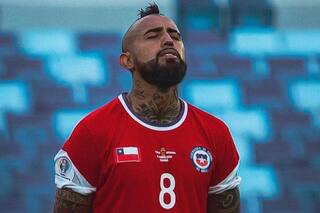 El posteo de Vidal en la previa de Brasil-Chile que asusta a los hinchas