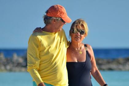 Aruba inolvidable. En la foto: Carlos y Estela