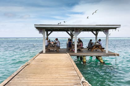 Aruba se destaca por sus aguas transparentes