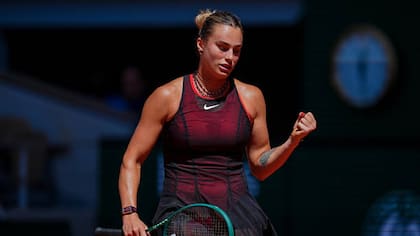 Aryna Sabalenka comenzó con el pie derecho en Roland Garros