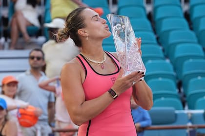 Así quedó la tabla de campeonas históricas del Masters 1000 de Miami, tras el título de Aryna Sabalenka