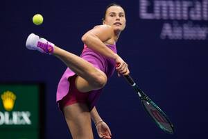 Aryna Sabalenka mostrando su magia en la cancha