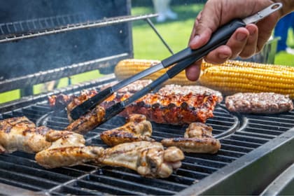 Asado clásico argentino