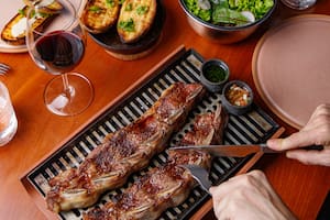 Asado de tira, para compartir en Asadero.