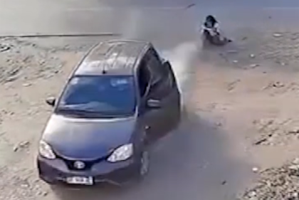 Asalto en La Matanza: una mujer fue arrastrada por ladrones que le robaron el auto