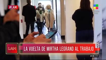 Aseguran que Mirtha Legrand ya comenzó a grabar para eltrece: las primeras imágenes