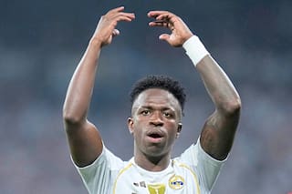 Aseguran que Vinicius se enojó con Franco Mastantuono tras el partido de Real Madrid