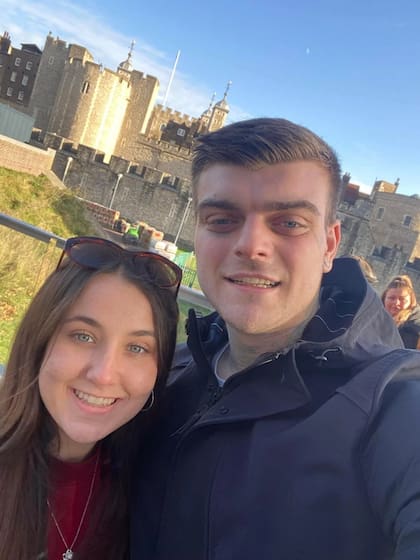 Ashley conoció a Jack a través de una app de citas