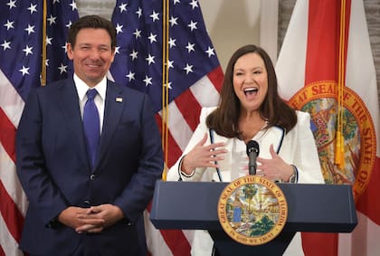 Ashley Moody ocupó el cargo de fiscal general de Florida hasta enero de 2025
