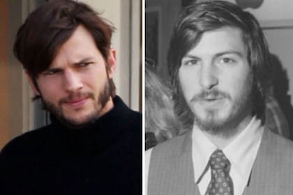 Ashton Kutcher y Steve Jobs. ¿Precidos?