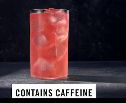 Así aparece la advertencia de las limonadas de Panera Bread