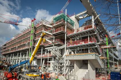 Así avanzan las refacciones de la Roland Garros