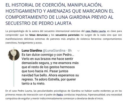 Doble femicidio: el aberrante texto que el acusado public贸 en Varones Unidos un mes antes - Image 2