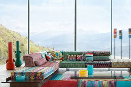 Así como a 'Mah Jong' lo "vistieron" Kenzo y Jean-Paul Gaultier, acá está la versión creada por Missoni