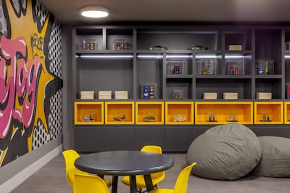 Así como hay juegos para chicos también se incorporan cada vez más espacios para adolescentes