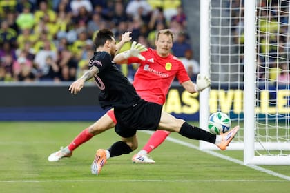 Así como Nashville abundó en situaciones de gol en el primer tiempo, Messi fue la figura por sus goles, chances propias y asistencias que pudieron ser provechosas.