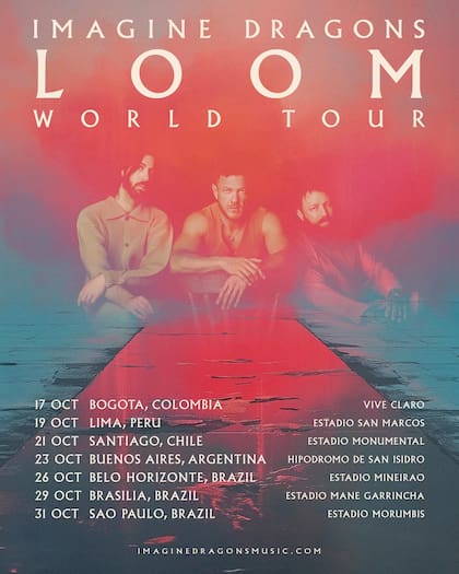Así confirmaba Imagine Dragons su gira por Latinoamérica
