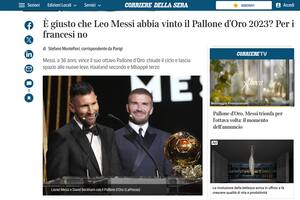 Así reflejaron los diarios del mundo el octavo balón de oro para Lionel Messi