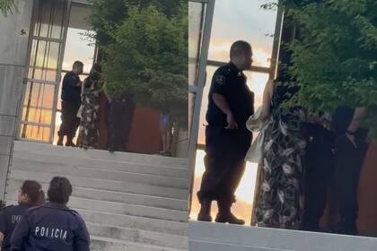 Así desalojaron a Mauro Icardi de la casa de Santa Bárbara (Foto: Captura de video)