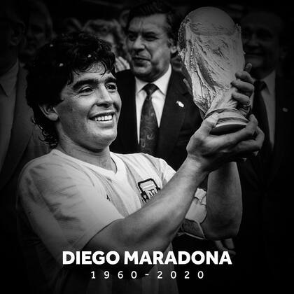 Así despidió Kylian Mbappé a Diego Maradona