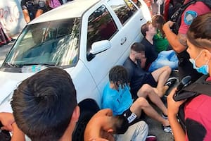 Así detuvieron a los seis acusados por violación. violación grupal de Palermo