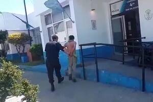 Así detuvieron al joven que atentó contra su hermana