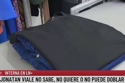 Así dobla la ropa Luis Majul