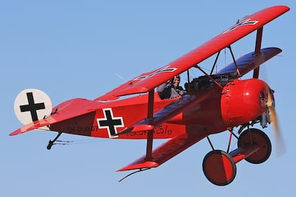 Así era el avión del Barón Rojo