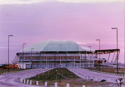 Así era el San Bernardo Stadium cuando funcionaba, en 1996