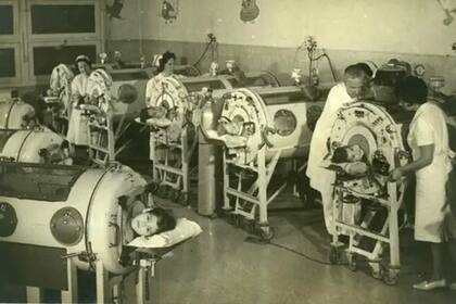 Así era la atención de los chicos en un hospital bonaerense en tiempos de polio