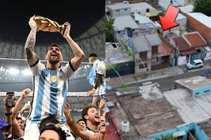 Así era la casa de la infancia de Lionel Messi en Rosario