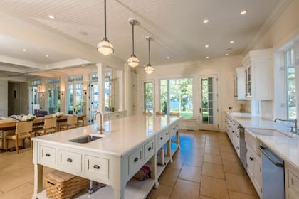 Así era la mansión de Weinstein en los Hampton