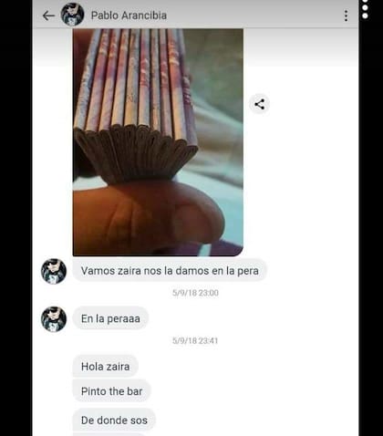 Así era la metodología utilizada por el imputado: contactaba a menores por las redes sociales a quienes les ofrecía dinero y alcohol. Varias chicas y sus familias hicieron públicos por las redes sociales los chats.