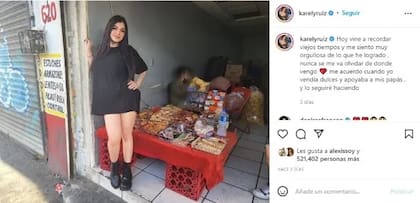 Así era la tienda en la que Karely Ruiz vendía dulces