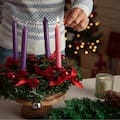 Cómo se prenden las velas de Adviento