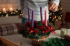 Cómo se prenden las velas de Adviento
