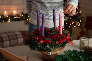Cómo se prenden las velas de Adviento
