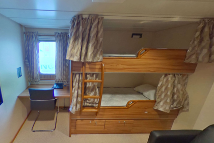 Así es el barco pesquero que se hundió cerca de las Islas Malvinas