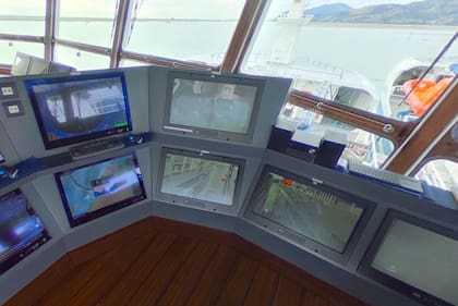 Así es el barco pesquero que se hundió cerca de las Islas Malvinas