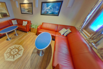 Así es el barco pesquero que se hundió cerca de las Islas Malvinas