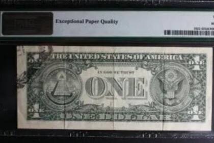 Así es el billete de un dólar que se vendería en 568 dólares