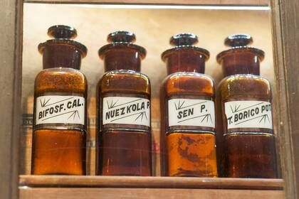 Frascos que recuerdan a otras épocas