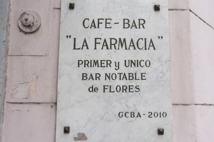 La Farmacia fue declarado bar notable en 2010