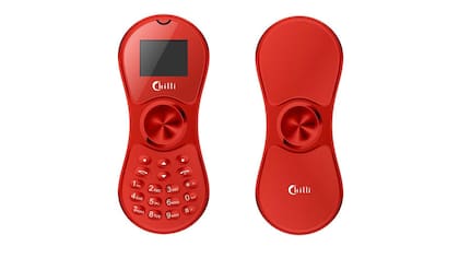 Así es el Chilli Spinner Phone, un teléfono básico que emula el curioso gadget preferido de los jóvenes