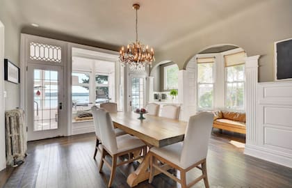 Así es el comedor de la mansión