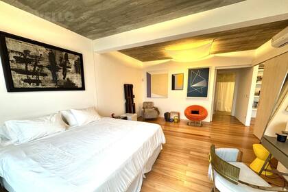 Así es el dormitorio de la propiedad de Jorge Lanata