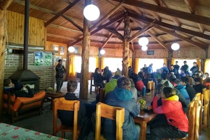 Así es el interior del camping intercultural Relmu Lafken