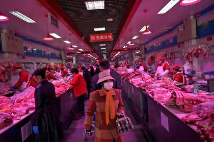 Así es el mercado de Xinfadi por dentro