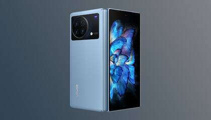Así es el Vivo X Fold, con una pantalla externa de 6,5 pulgadas y una interna plegable de 8 pulgadas